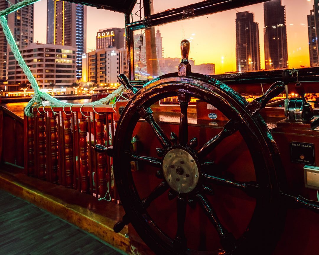 Picture Spot In Al Mansour Dhow Dinner Cruise In Dubai Marina With Live Cooking