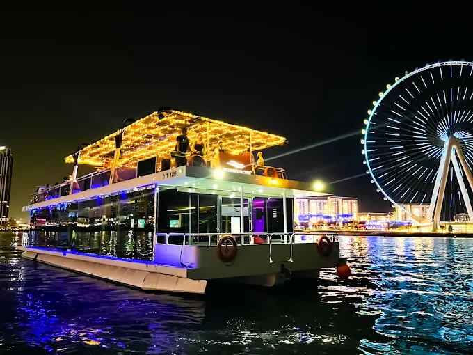 Perfect View Of Exclusive Sunset/ Dinner Cruise With Dinner In Dubai Marina