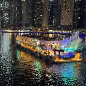 lotus mega yacht dinner cruise