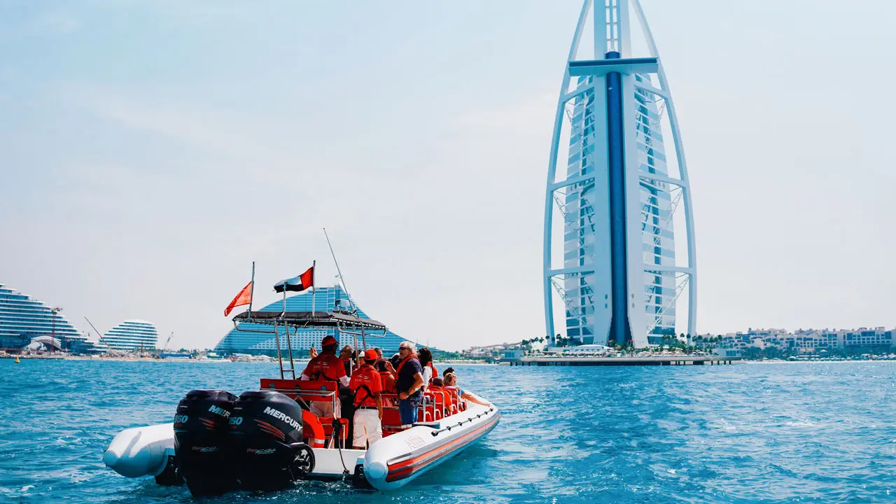 speed boat ride dubai marina
