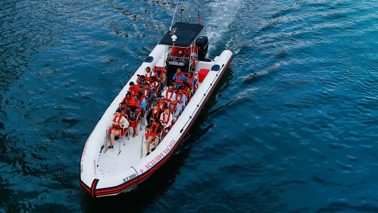 dubai marina speed boat tour