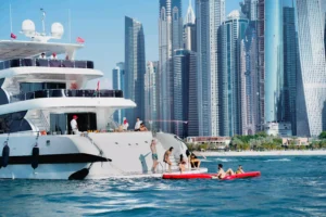 Luxury Sunseeker Superyacht Experience In Dubai With Live DJ & Saxophonist - Image 4