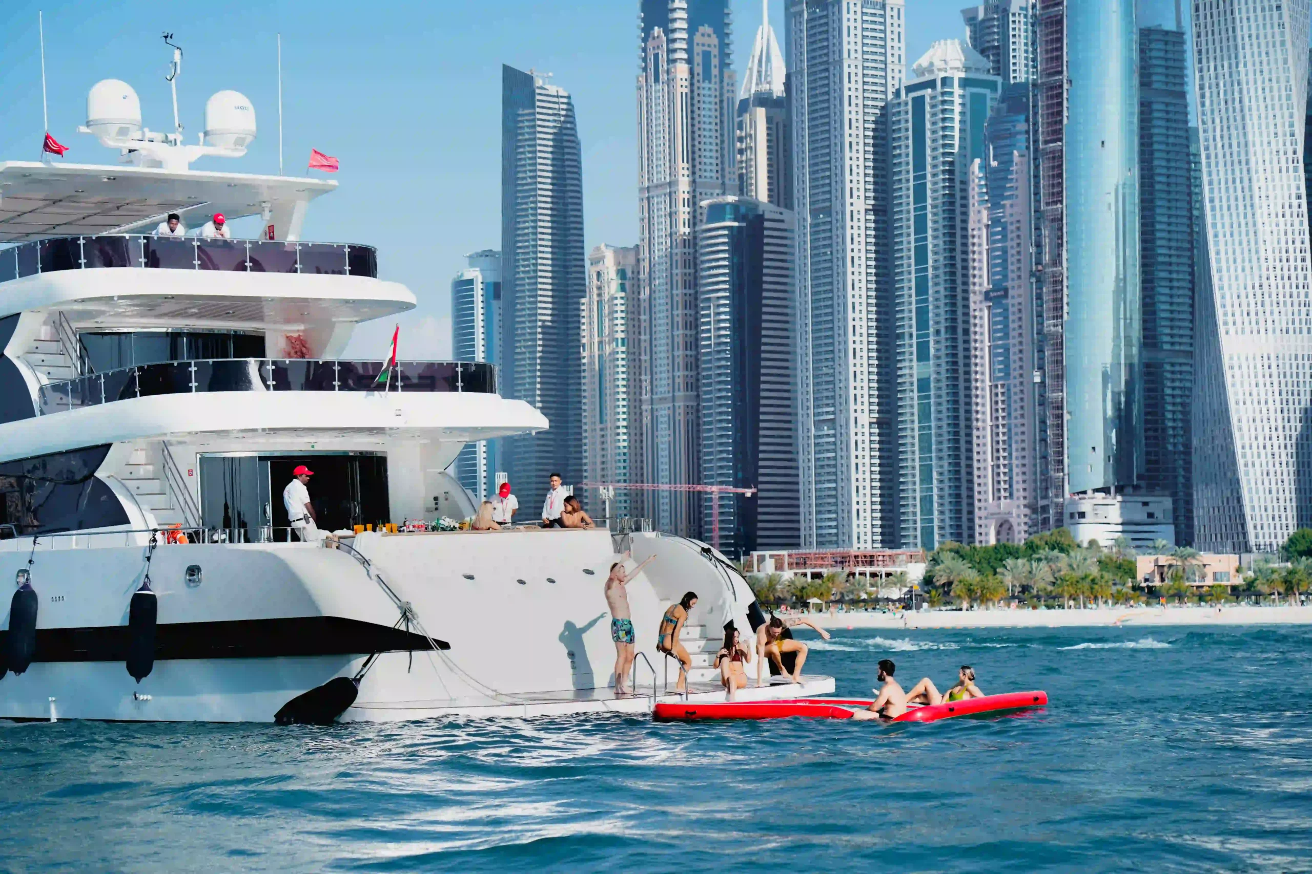 dubai marina yacht dinner cruise