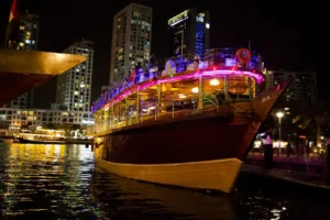 Dubai Marina Boat Dinner