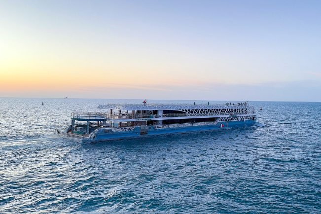 Lotus Royale Mega Yacht In Dubai Marina
